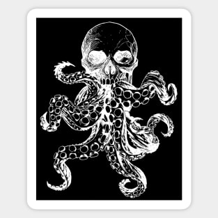 Octo-Skull Sticker